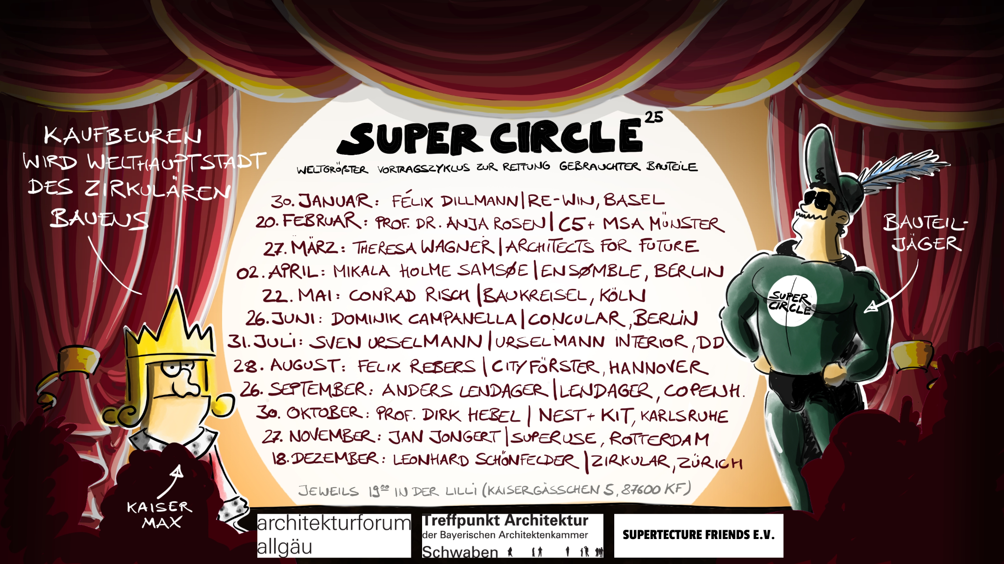 2025 EinladungsFlyer Super Circle Mit Logos