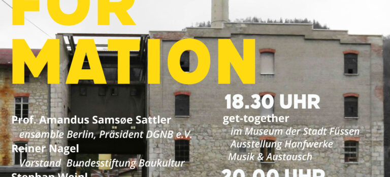 TRANSFORMATION Poster Podium und Diskussion -Transformation